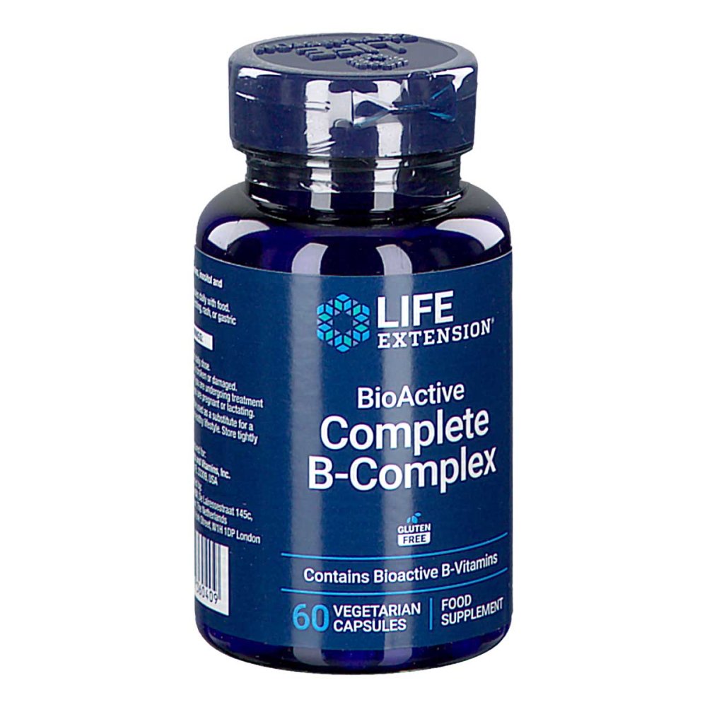 Life Extension Bioactive Complete B-Complex Kapseln