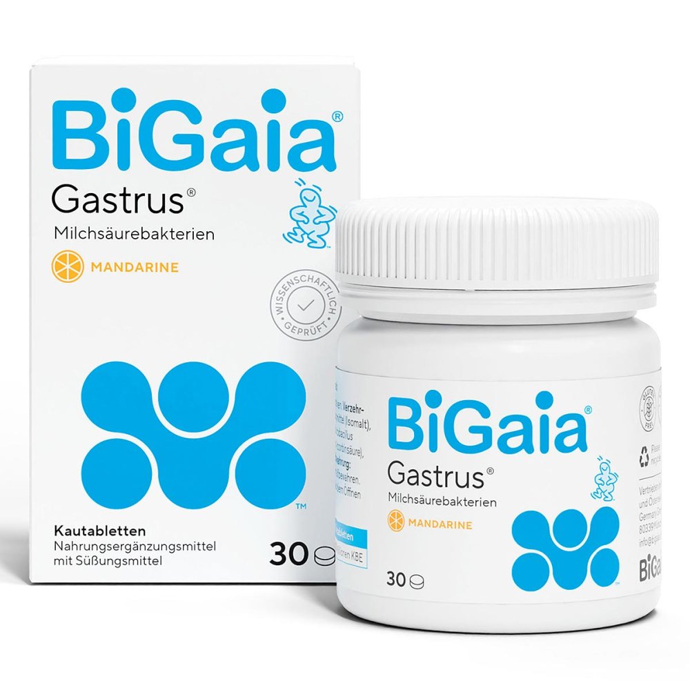 BiGaia Gastrus Kautabletten 30 stk