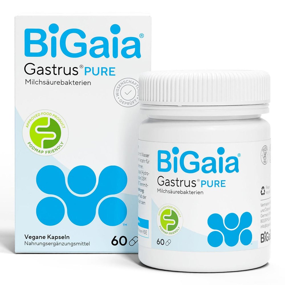 BiGaia Gastrus Pure Kapseln 60 stk