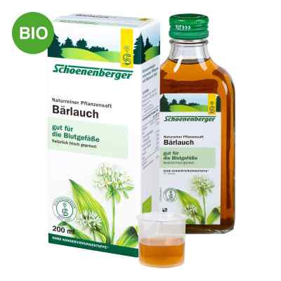Schoenenberger Naturreiner Pflanzensaft Bärlauch 200 ml von SALUS Pharma GmbH PZN 00692050