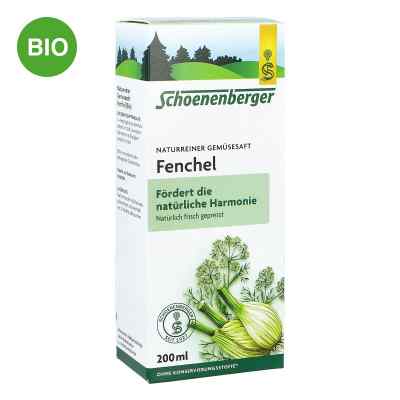 Schoenenberger Naturreiner Gemüsesaft Fenchel 200 ml von SALUS Pharma GmbH PZN 00699690