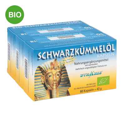 Schwarzkümmel Bio ägypt. Kapseln 180 stk von Dynamis Gesundheitsprod.Vertr.GmbH PZN 01569943