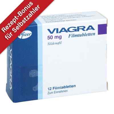 Viagra 50 mg Filmtabletten 12 stk von kohlpharma GmbH PZN 01930014