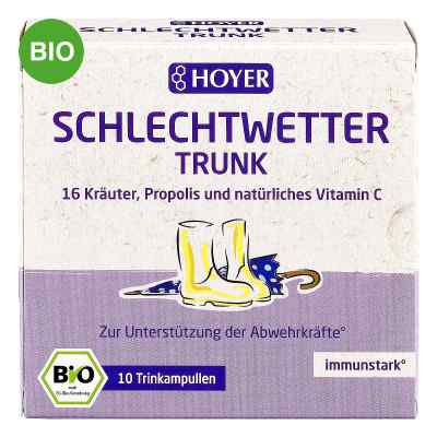 Hoyer Schlechtwetter Trunk Trinkampullen 10X10 ml von HOYER GmbH PZN 02002718