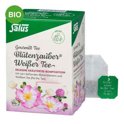 Weisser Tee Blütenzauber Bio Salus Filterbeutel 15 stk von SALUS Pharma GmbH PZN 03437140