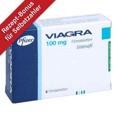 Viagra 100 mg Filmtabletten 4 stk von EurimPharm Arzneimittel GmbH PZN 04320173