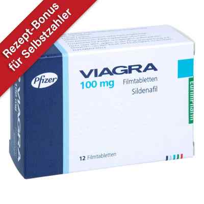Viagra 100 mg Filmtabletten 12 stk von EurimPharm Arzneimittel GmbH PZN 04320262