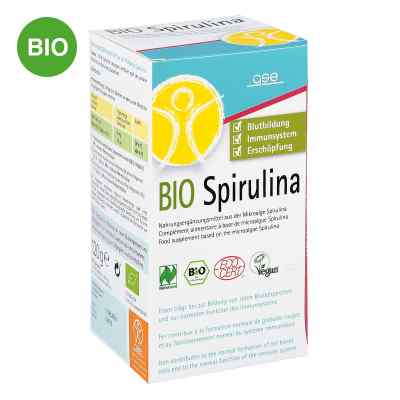 Spirulina 500 mg Bio Naturland Tabletten 240 stk von GSE Vertrieb Biologische Nahrungsergänzungs- & Hei PZN 04888608