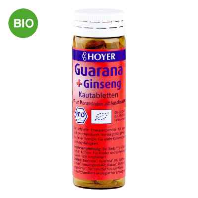 Hoyer Guarana & Ginseng Kautabletten