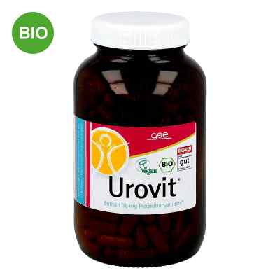 Urovit Kapseln Bio Kapseln 300 stk von GSE Vertrieb Biologische Nahrungsergänzungs- & Hei PZN 06326725