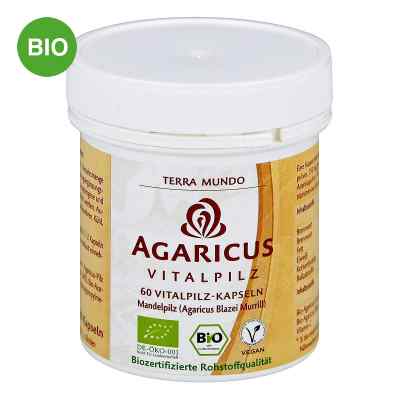 Agaricus Vitalpilz Bio Terra Mundo Kapseln 60 stk von Terra Mundo GmbH PZN 06581268