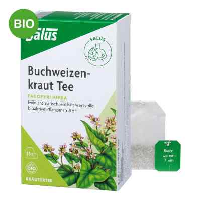 Buchweizenkraut Tee Fagopyri herba bio Salus 15 stk von SALUS Pharma GmbH PZN 06765749