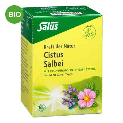Salus Cistus Salbei Tee – Bio-Kräutertee für genussvolle Momente 15 stk von SALUS Pharma GmbH PZN 07583921