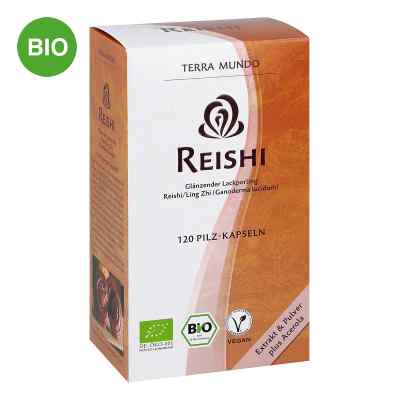 Reishi Vitalpilz Bio Terra Mundo Kapseln 120 stk von Terra Mundo GmbH PZN 07591754