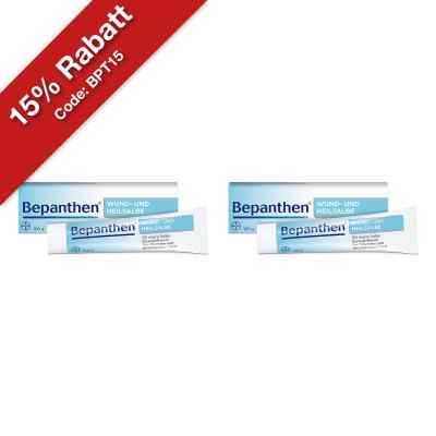 Bepanthen Wund- und Heilsalbe 2x100 g von Bayer Vital GmbH PZN 08100771