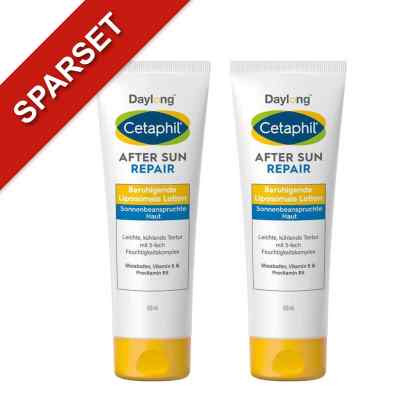 Cetaphil Sun Daylong After Sun Repair Lotion 2x100 ml von Galderma Laboratorium GmbH PZN 08104999