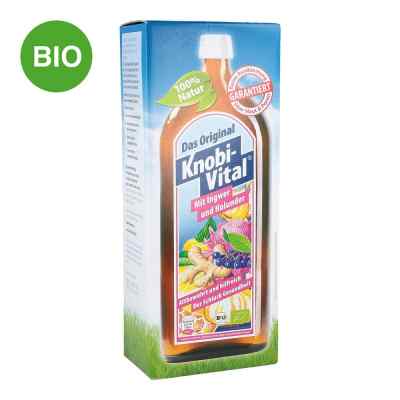 Knobivital mit Ingwer+holunder Bio 960 ml von KnobiVital Naturheilmittel GmbH PZN 08801001