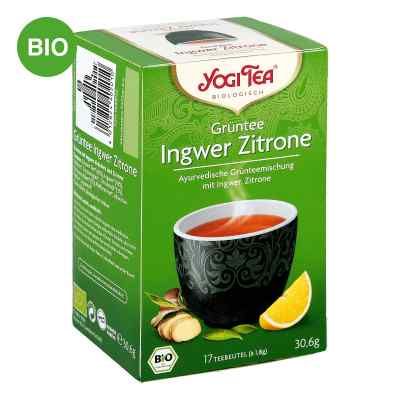 Yogi Tea Grüntee Ingwer Zitrone Bio Filterbeutel 17X1.8 g von YOGI TEA GmbH PZN 09688156