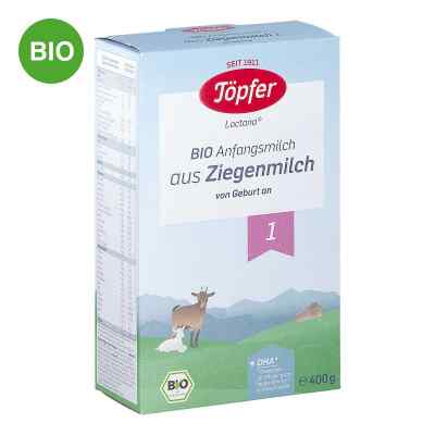 Töpfer Bio Anfangsnahrung Auf Ziegenmilchbasis 1 400 g von TöPFER GmbH PZN 10283341