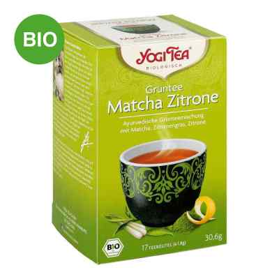 Yogi Tea Grüntee Matcha Zitrone Filterbeutel 17X1.8 g von YOGI TEA GmbH PZN 11352179