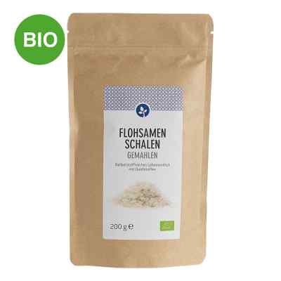 Flohsamenschalen gemahlen Bio Pulver 200 g von Aleavedis Naturprodukte GmbH PZN 11595195