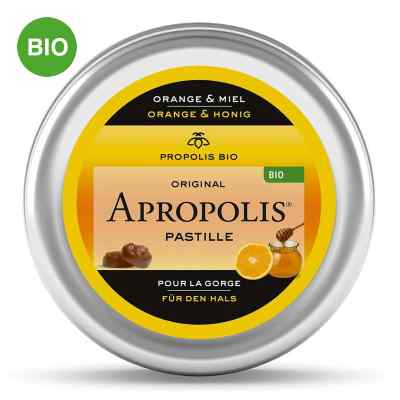 Propolis Apropolis Pastillen Orange Honig 40 g von Hager Pharma GmbH PZN 12362062