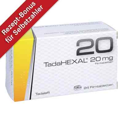 Tadahexal 20 mg Filmtabletten 24 stk von Hexal AG PZN 13245499