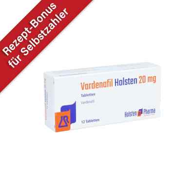 Vardenafil Holsten 20 mg Tabletten 12 stk von Holsten Pharma GmbH PZN 15319026
