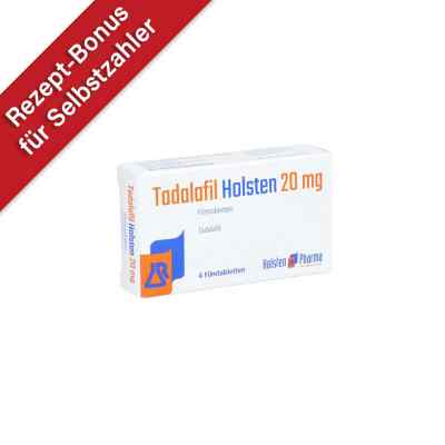 Tadalafil Holsten 20 mg Filmtabletten 4 stk von Holsten Pharma GmbH PZN 15824971