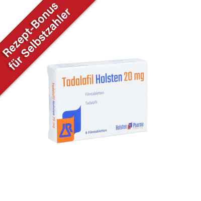 Tadalafil Holsten 20 mg Filmtabletten 8 stk von Holsten Pharma GmbH PZN 15824988