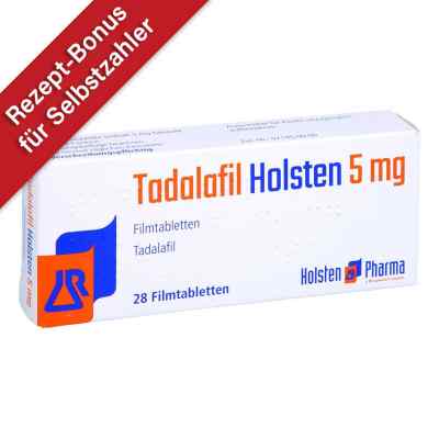 Tadalafil Holsten 5 mg Filmtabletten 28 stk von Holsten Pharma GmbH PZN 15825048