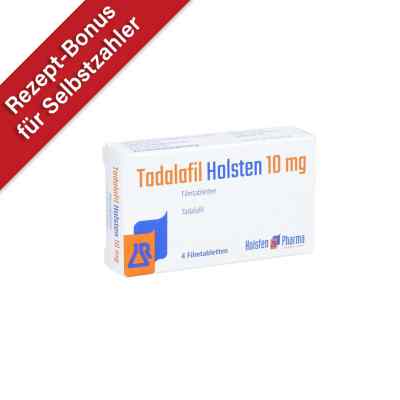 Tadalafil Holsten 10 mg Filmtabletten 4 stk von Holsten Pharma GmbH PZN 15825060