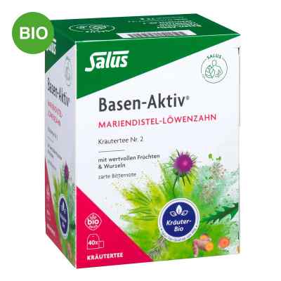 Basen-Aktiv Kräutertee Nr. 2 Mariendistel-Löwenzahn 40 stk von SALUS Pharma GmbH PZN 16357715