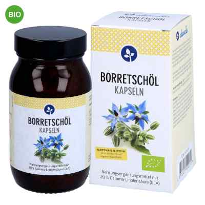 Borretschöl 500 Mg Kapseln Bio Vegan 120 stk von Aleavedis Naturprodukte GmbH PZN 17524291