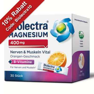 Biolectra Magnesium 400 mg Nerven & Muskeln Vital