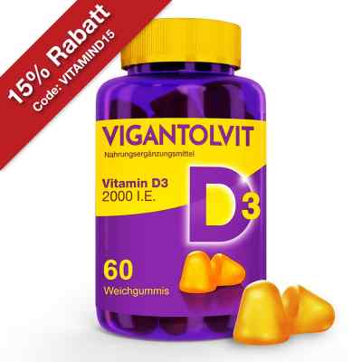 Vigantolvit 2000 i.E. Vitamin D3 Weichgummis
