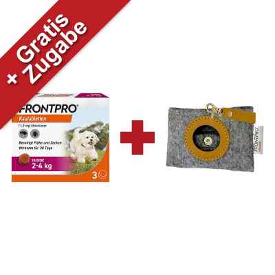 FRONTPRO Kautabletten Hund 2-4 kg
