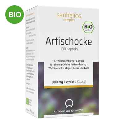 Sanhelios Bio Artischocke Kapseln 100 stk von Hansa Naturheilmittel GmbH PZN 18774156