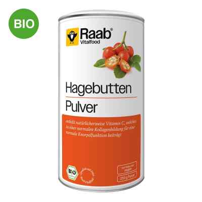 Raab Vitalfood Hagebutte Bio Pulver 250 g von Raab Vitalfood GmbH PZN 19304257