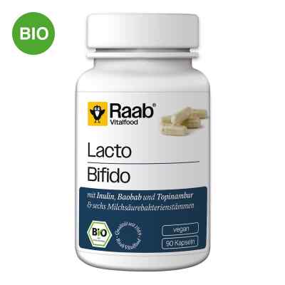 Raab Vitalfood Lacto+bifido Bio Kapseln 90 stk von Raab Vitalfood GmbH PZN 19304671