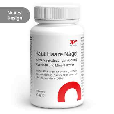 Haut Haare Nägel Kapseln von apodiscounter