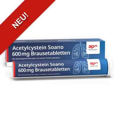 Acetylcystein 600 mg Hustenlöser Brausetabletten  20 stk von apo.com Group GmbH PZN 20372241