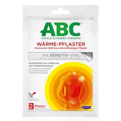 Abc Wärme-pflaster Sensitive-vlies Hansaplast Med 2 stk von Beiersdorf AG PZN 19690272