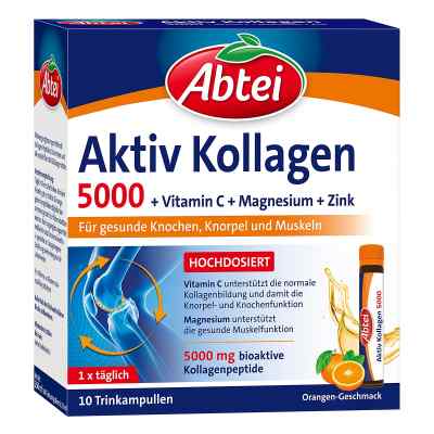 Abtei Aktiv Kollagen 5000 10X25 ml von Perrigo Deutschland GmbH PZN 16506397