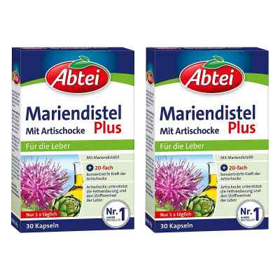 Abtei Mariendistel Plus Kapsel (n) mit artischocke Tf 2x30 stk von Perrigo Deutschland GmbH PZN 08104334