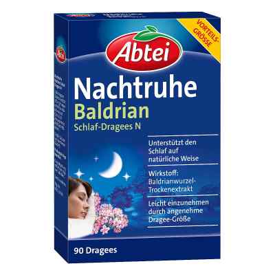 Abtei Nachtruhe Baldrian Schlaf-dragees N