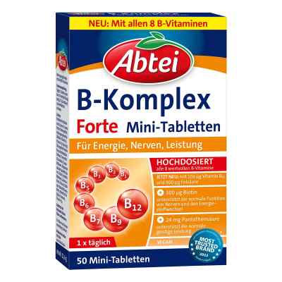 Abtei Vitamin B Komplex Forte Tabletten 50 stk von Perrigo Deutschland GmbH PZN 18036760