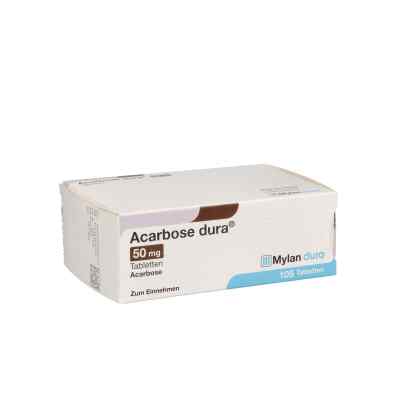 Acarbose dura 50mg 105 stk von Viatris Healthcare GmbH PZN 05502574