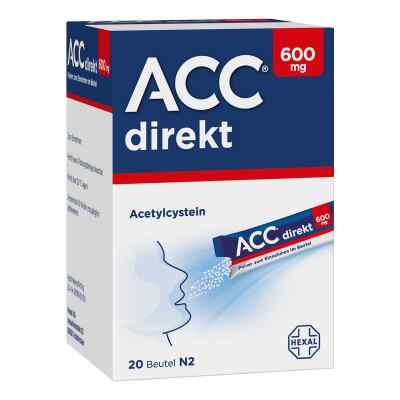 Acc direkt 600 mg Pulver zum Einnehmen im Beutel 20 stk von Hexal AG PZN 13393521
