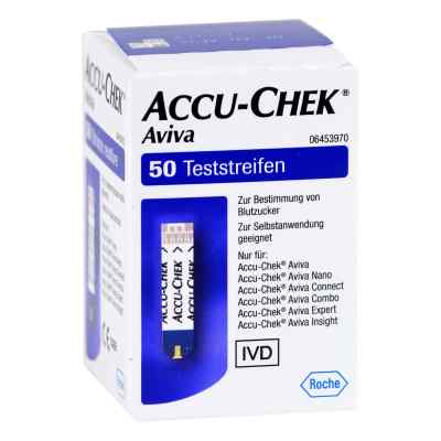 Accu Chek Aviva Teststreifen Plasma Ii 1X50 stk von Avitamed GmbH PZN 12397474